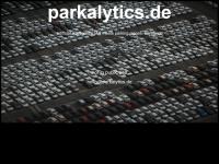 parkalytics.de Webseite Vorschau
