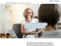 aktivtherapie.ch Webseite Vorschau