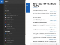 tsghoffenheimnews.de Webseite Vorschau