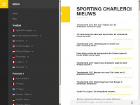 sporting-charleroinieuws.be Webseite Vorschau