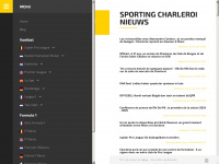 sporting-charleroinieuws.be Webseite Vorschau