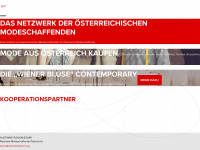 austrianfashion.org Webseite Vorschau