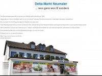 deltamarkt-neumaier.de Webseite Vorschau