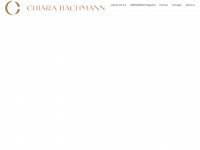 chiarabachmann.com Webseite Vorschau