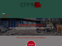 eppm-gmbh.de Webseite Vorschau