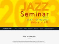 jazzseminar-weiden.de Webseite Vorschau