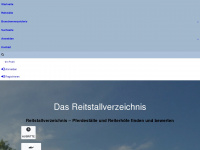 reitstallverzeichnis.com Webseite Vorschau