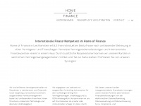 home-of-finance.li Webseite Vorschau