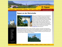 eppan.be Webseite Vorschau