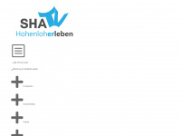 sha-tv.de Webseite Vorschau