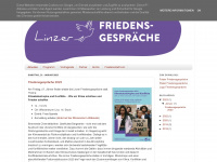 friedensgespraeche.blogspot.com Webseite Vorschau