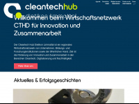 cleantechhub-dietikon.ch Webseite Vorschau