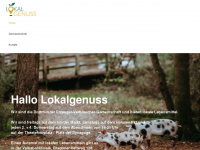 lokalgenuss.com Webseite Vorschau