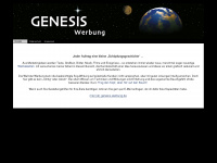 genesis-werbung.de Webseite Vorschau