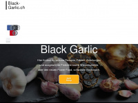black-garlic.ch Webseite Vorschau