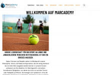 marcademy.ch Webseite Vorschau