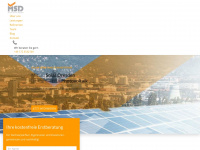 mittau-solar.de Webseite Vorschau