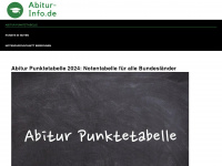 abitur-info.de Webseite Vorschau