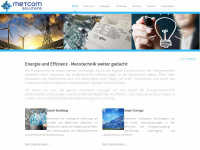 metcom-solutions.com Webseite Vorschau