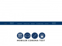 mobiler-coronatest.de Webseite Vorschau