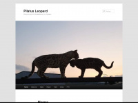 pilatus-leopard.ch Webseite Vorschau