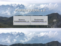 powderschool.de Webseite Vorschau
