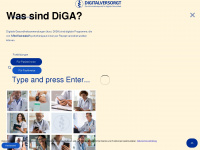 digitalversorgt.info Webseite Vorschau