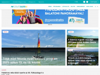 csodalatosbalaton.hu Webseite Vorschau
