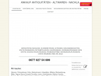 flohmarktware-wien.at Webseite Vorschau