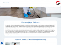 kammerjaeger-richardt.de Webseite Vorschau