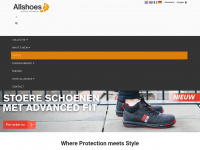 allshoes.eu Webseite Vorschau