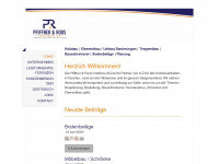 pfiffner-roos.ch Webseite Vorschau