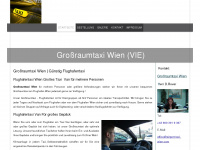grossraumtaxi-wien.at Webseite Vorschau