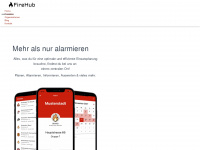 firehub.ch Webseite Vorschau