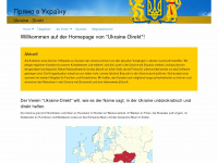 ukraine-direkt.ch Webseite Vorschau
