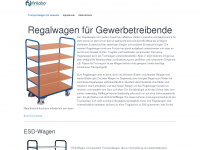 regalwagen.net Webseite Vorschau