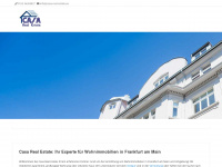 casa-real-estate.eu Webseite Vorschau