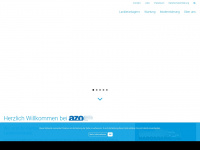 azo.gmbh Webseite Vorschau