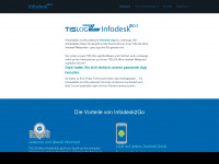infodesk2go.app Webseite Vorschau