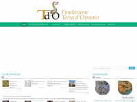 fondazioneterradotranto.it Webseite Vorschau