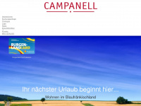 campanell.at Webseite Vorschau