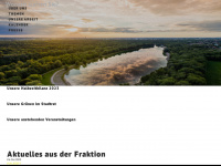 gruene-fraktion-augsburg.de Webseite Vorschau