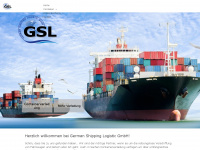 german-shipping-logistic.com Webseite Vorschau