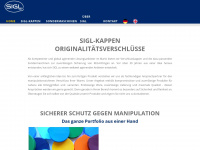 sigl-systems.com Webseite Vorschau