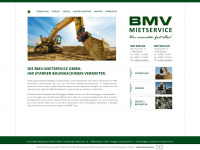 bmv-mietservice.eu Webseite Vorschau