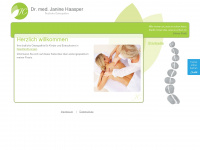 osteopathie-haasper.de Webseite Vorschau