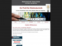 elektrotechnik-oeste.de Webseite Vorschau