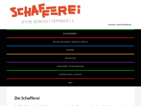 schafferei.org Webseite Vorschau