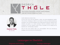 sv-thoele.de Webseite Vorschau