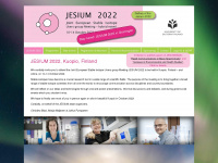 jesium2022-kuopio.org Webseite Vorschau